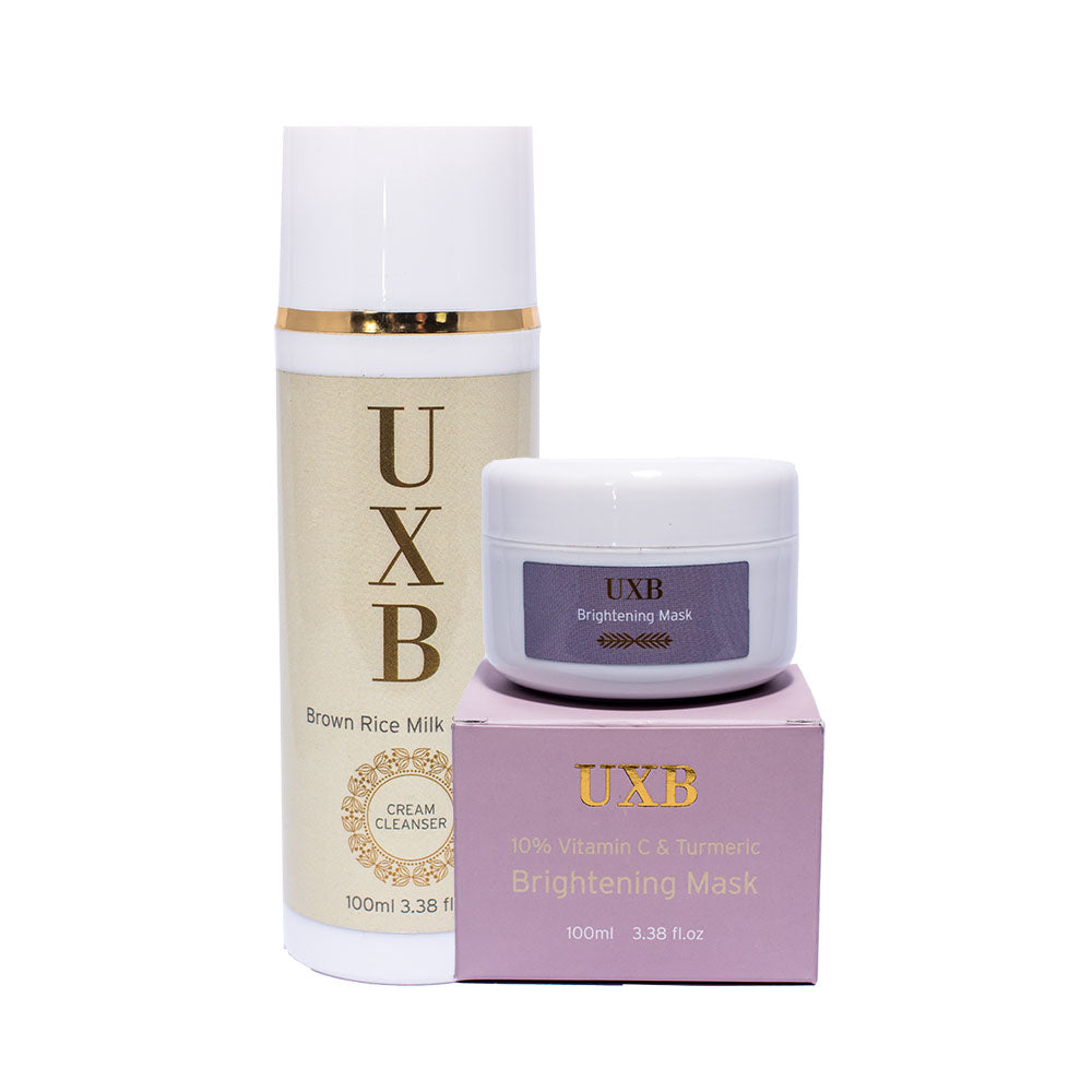 Home Facial Kit for Oily and Acne Prone Skin - UXB natural Skincare