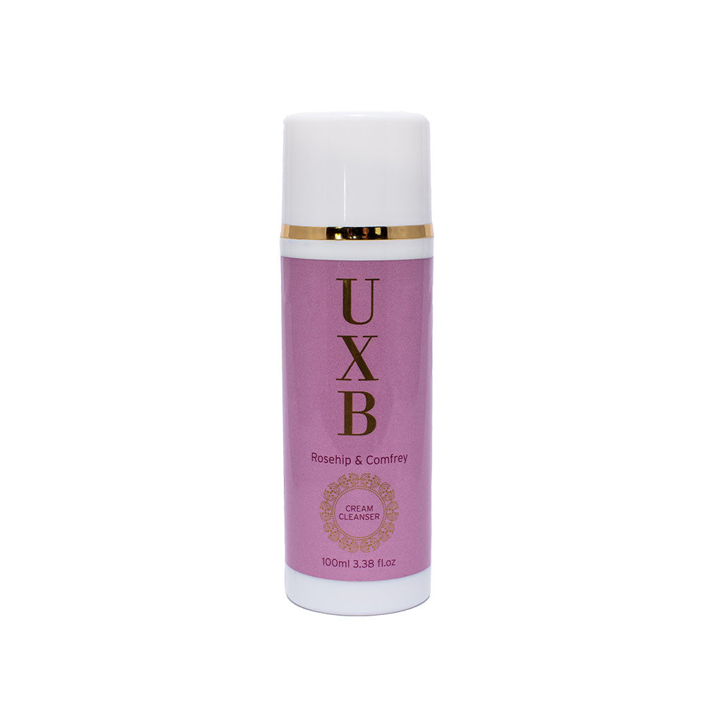 UXB Rosehip & Comfrey Cream Cleanser - Our face wash for combination skin - UXB natural Skincare