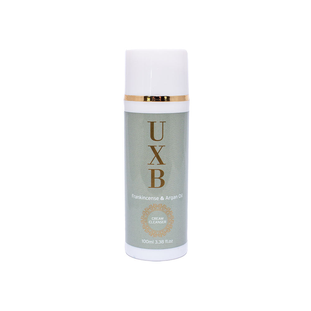 UXB Frankincense & Argan Oil Cream Cleanser - Our super-moisturising face wash for very dry skin - UXB natural Skincare
