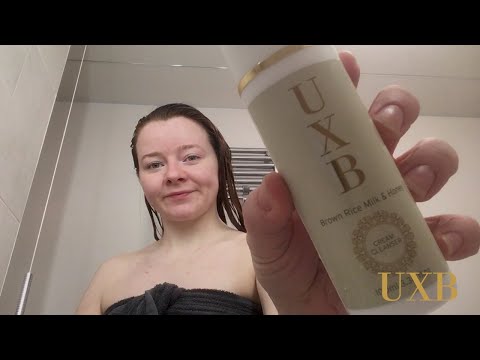 UXB Brown Rice Milk & Raw Honey Cream Cleanser - Our calming face wash for oily and acne-prone skin