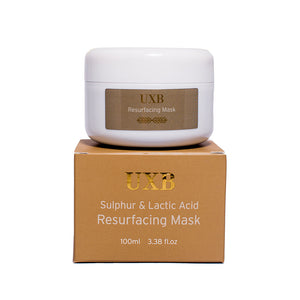 Sulfur & Lactic Acid Resurfacing Mask - UXB natural Skincare
