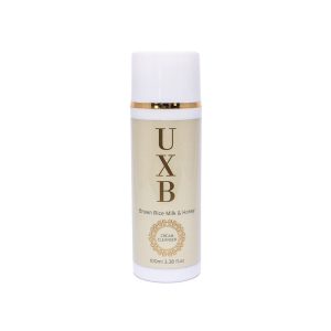 UXB Brown Rice Milk & Raw Honey Cream Cleanser - Our calming face wash for oily and acne-prone skin - UXB natural Skincare