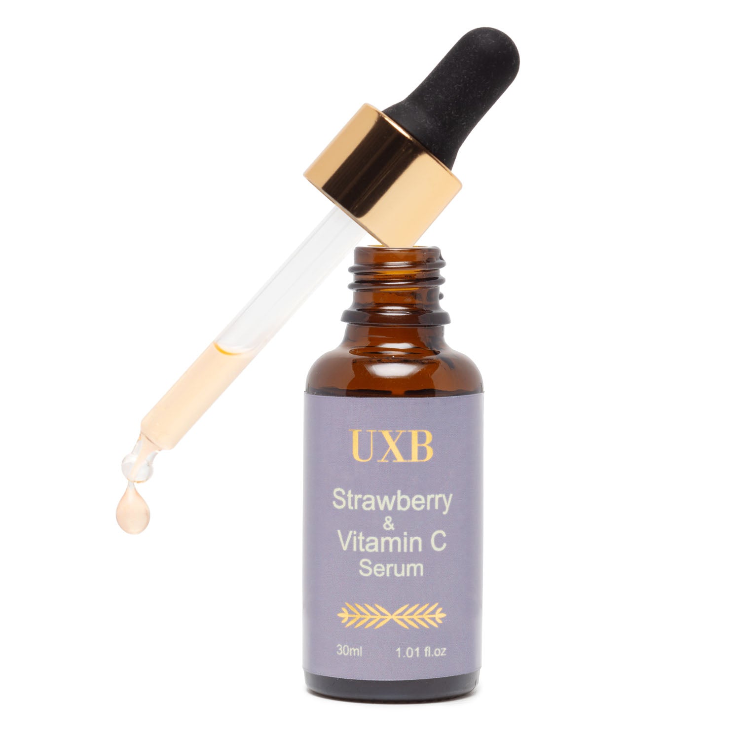 Strawberry & Vitamin C Serum - 15% Pure L-Ascorbic Acid for Brighter Skin